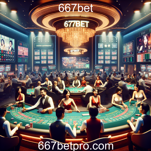 Explore a Experiência dos Cassinos Ao Vivo no 667bet